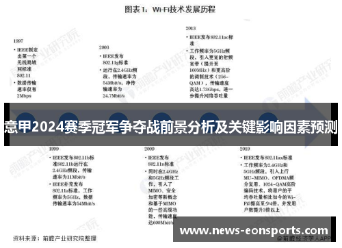 意甲2024赛季冠军争夺战前景分析及关键影响因素预测 意甲2024赛季冠军争夺战前景分析及关键影响因素预测